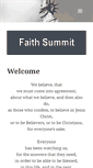 Mobile Screenshot of faithsummit.com